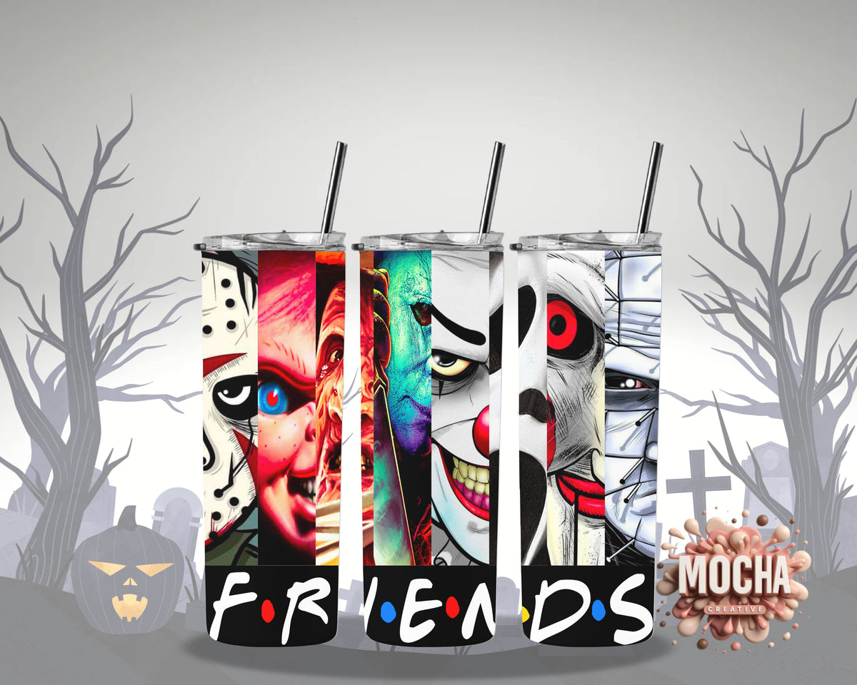 Scary Friends Tumbler