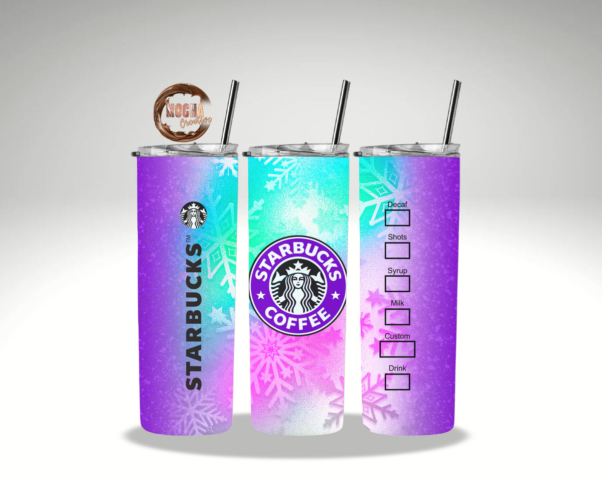 Snowflake Christmas Tumbler