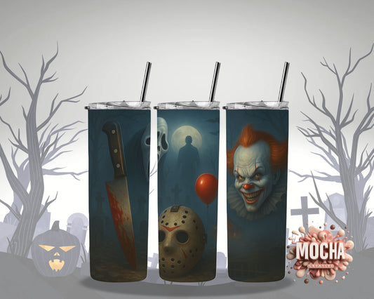Halloween Friends Tumbler
